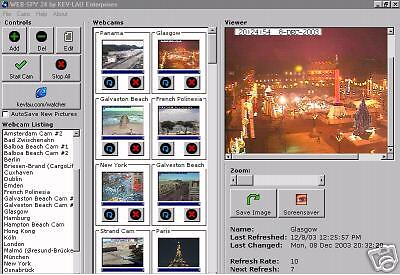 Web Spy 24   Webcam SpyCam Software   NO SHIPPING COSTS  