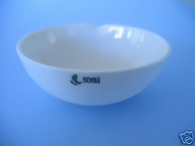 50 mm PORCELAIN EVAPORATION DISH  