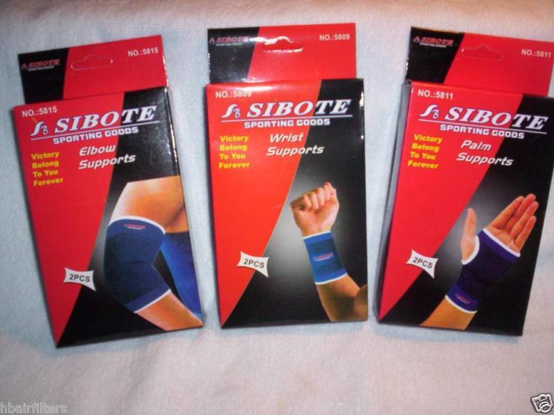 ELBOW 2 WRIST 2 PALM Braces muscle arthritis pain sports tennis golf 