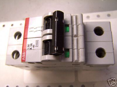 ABB S282 K 3A 480/277 VAC MINIATURE CIRCUIT BREAKER  