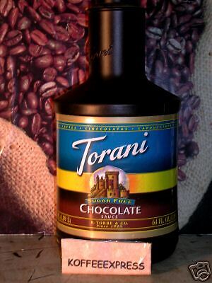 TORANI SUGAR FREE CHOCOLATE SAUCE SYURP  