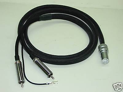 Ikeda ICR 15 5 dins to RCA tonearm cable in 1.2M, Japan  