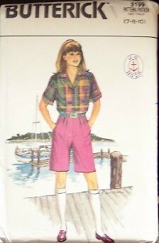 VTG 3199 BUTTERICK J.G. HOOK PATTERN   SIZE 7 8 10  