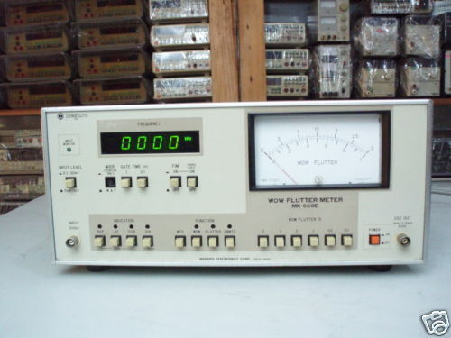 MEGURO MK668E WOW Flutter Meter  