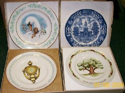 Avon Collector Plates, 2nd /5th Anniversary, Bicential+  