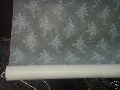 Wedding Aisle Runner White Rose Print Design 36x 50ft.  