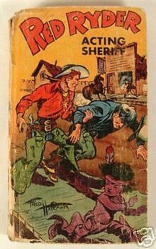 RED RYDER ACTING SHERIFF WHITMAN BETTER LITTLE BOOK  