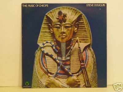 Steve Douglas The Music of Cheops Giza, Egypt 1976 LP  