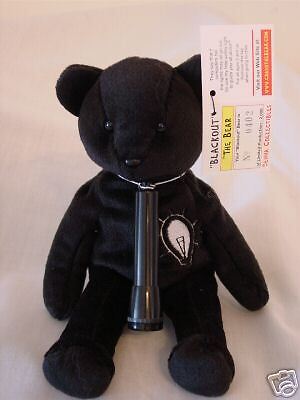 Senna Collectibles BLACKOUT the Bear PLATINUM #0402  