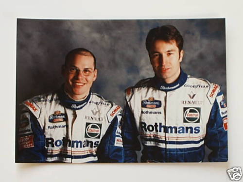 JACQUES VILLENEUVE / HEINZ HARALD FRENTZEN   WILLIAMS   F1 