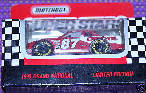 JOE NEMECHEK #87 DENTYNE 1/64 SCALE MATCHBOX CAR  