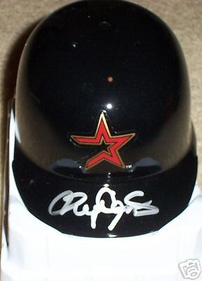 Roger Clemens signed Houston Astros baseball mini helmet auto COA 