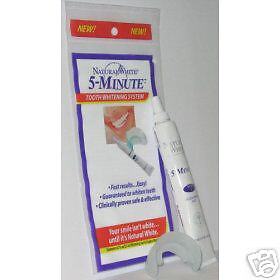 MIN. NATURAL WHITE TEETH WHITENING KIT  