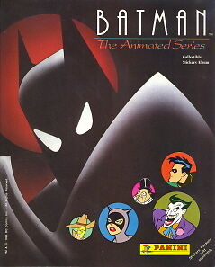 BATMAN THE ANIMATED SERIES PANINI STICKER ALBUM  