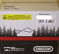 OREGON 100 FOOT ROLL 72LGX CHAINSAW CHAIN 3/8 .050  