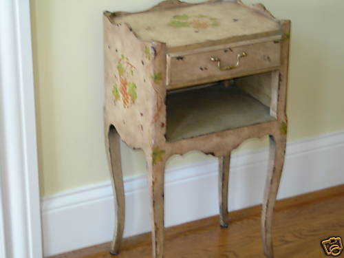 Maitland Smith Hand Painted Telephone Table  