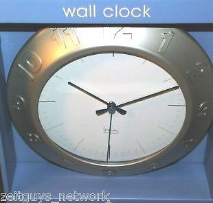 Architect Michael Graves Satin Kitchen Wall Clock