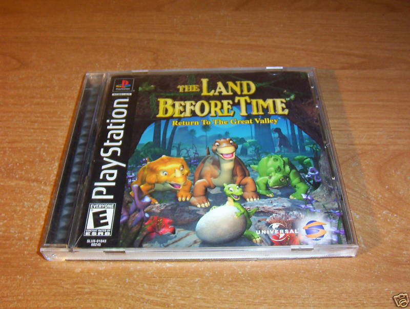 LAND BEFORE TIME RETURN GREAT VALLEY PLAYSTATION 1 PS1  